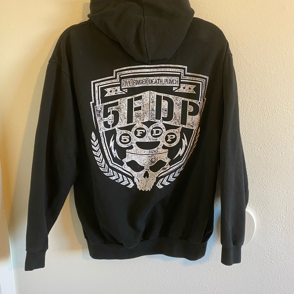Five finger death punch zip hoodie